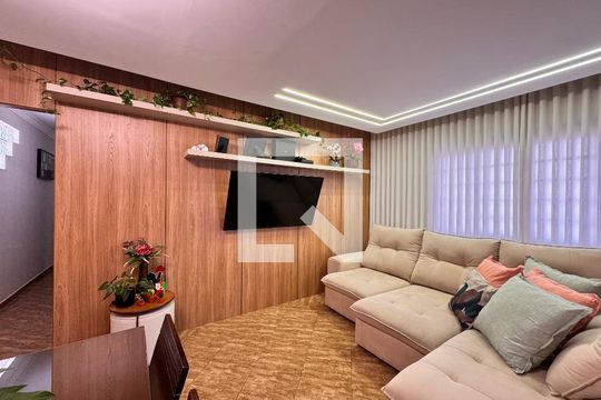 Sala de apartamento à venda com 2 quartos, 202m² em Jardim Las Vegas, Santo André