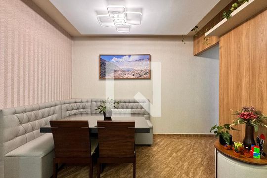 Sala de apartamento à venda com 2 quartos, 202m² em Jardim Las Vegas, Santo André