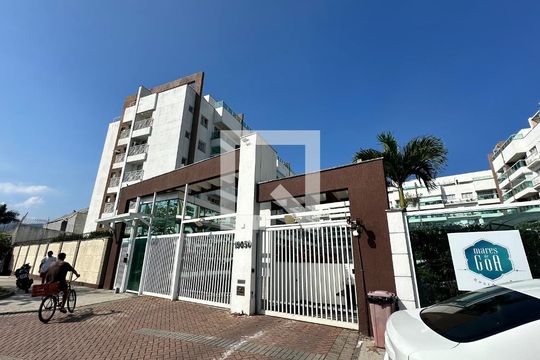 Fachada de apartamento à venda com 2 quartos, 106m² em Recreio dos Bandeirantes, Rio de Janeiro