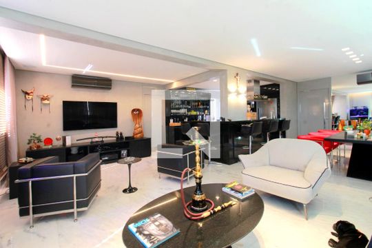 Sala de apartamento para alugar com 3 quartos, 150m² em Anchieta, Belo Horizonte