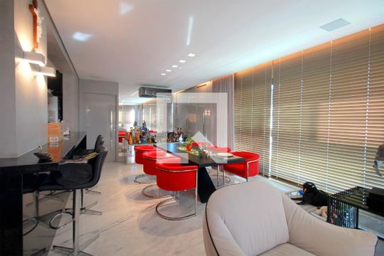 Sala de apartamento para alugar com 3 quartos, 150m² em Anchieta, Belo Horizonte