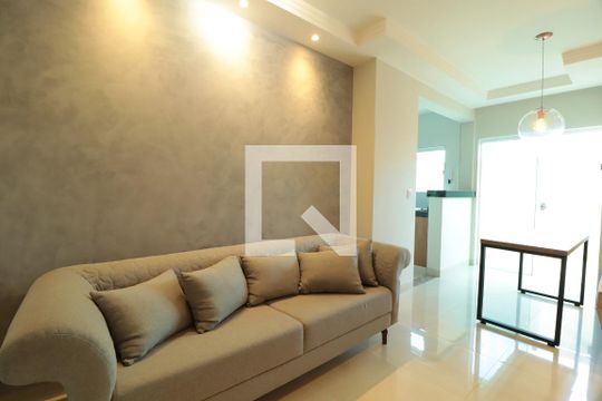 Sala de apartamento para alugar com 2 quartos, 64m² em Santa Mônica, Uberlândia