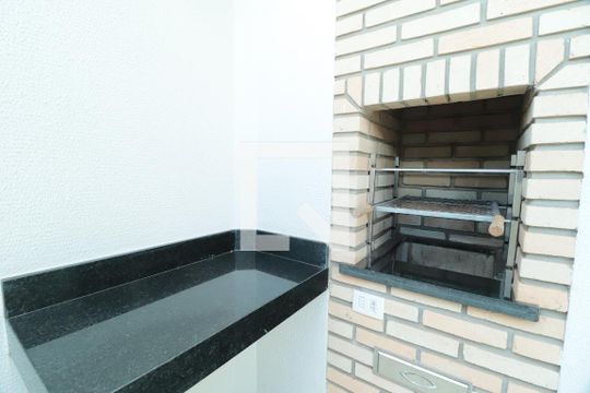 Área comum - Churrasqueira de apartamento para alugar com 2 quartos, 64m² em Santa Mônica, Uberlândia