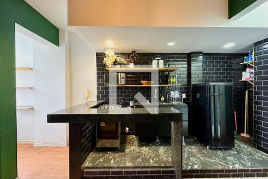 Cozinha de apartamento para alugar com 1 quarto, 40m² em Centro, Rio de Janeiro