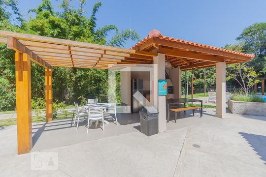 Área comum - Churrasqueira de apartamento para alugar com 2 quartos, 42m² em Jardim Ipaussurama, Campinas