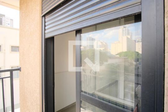 Varanda do Quarto de apartamento à venda com 1 quarto, 33m² em Parque São Jorge, São Paulo