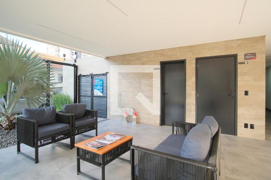 Área comum de apartamento à venda com 1 quarto, 33m² em Parque São Jorge, São Paulo