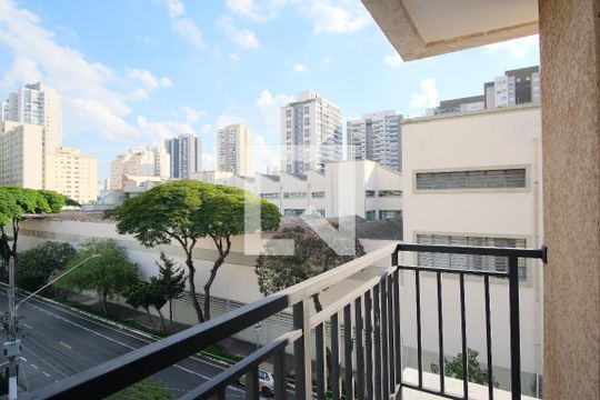 Varanda do Quarto de apartamento à venda com 1 quarto, 33m² em Parque São Jorge, São Paulo