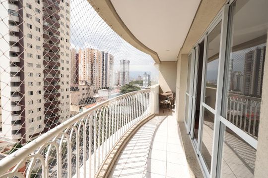 Sacada de apartamento à venda com 3 quartos, 173m² em Vila Gomes Cardim, São Paulo