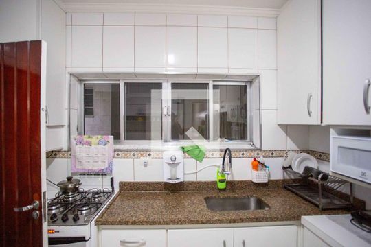 Cozinha de casa para alugar com 3 quartos, 90m² em Assunção, São Bernardo do Campo
