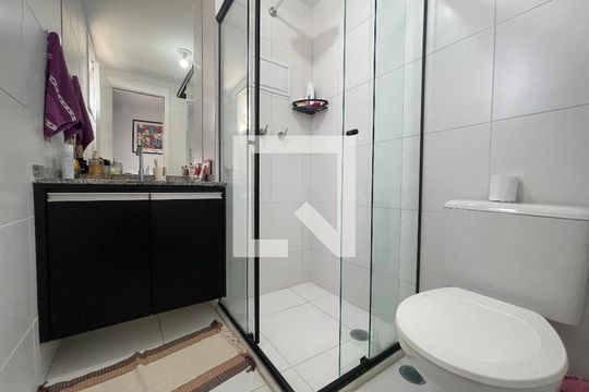 Banheiro da Suíte de apartamento à venda com 3 quartos, 70m² em Instituto de Previdencia, São Paulo