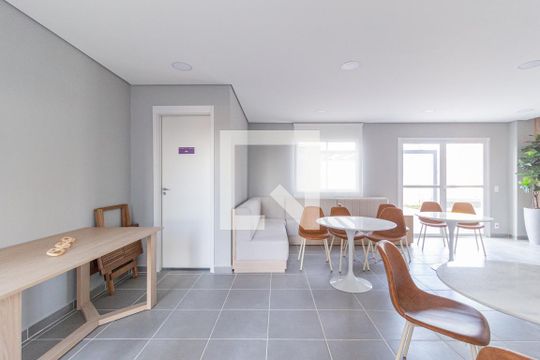 Área comum - Salão de festas de apartamento para alugar com 2 quartos, 40m² em Vila da Oportunidade, Carapicuíba
