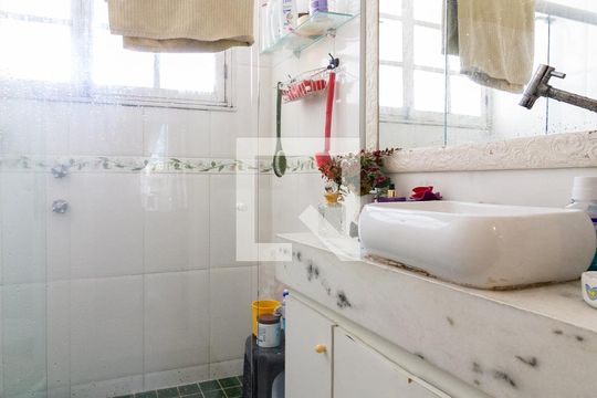 Banheiro da suíte de apartamento à venda com 3 quartos, 200m² em Botafogo, Rio de Janeiro
