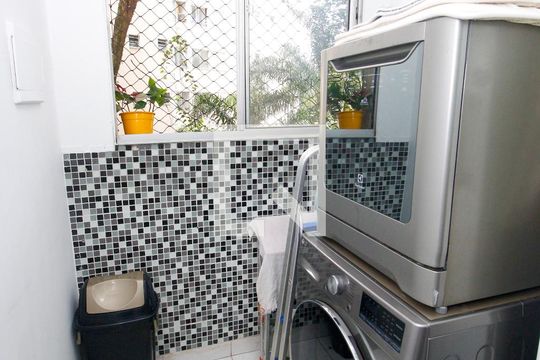 Área de Serviço de apartamento à venda com 3 quartos, 69m² em Paraíso do Morumbi, São Paulo