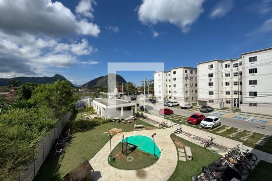 Quarto 1 - Vista de apartamento à venda com 2 quartos, 43m² em Vargem Pequena, Rio de Janeiro