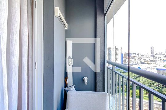 Varanda de kitnet/studio à venda com 1 quarto, 24m² em Belenzinho, São Paulo