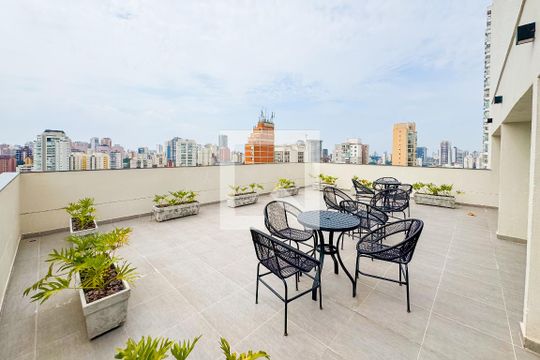 Churrasqueira de apartamento para alugar com 1 quarto, 33m² em Vila Mariana, São Paulo