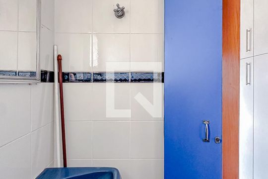 Banheiro de serviço de apartamento à venda com 3 quartos, 145m² em Alto da Mooca, São Paulo
