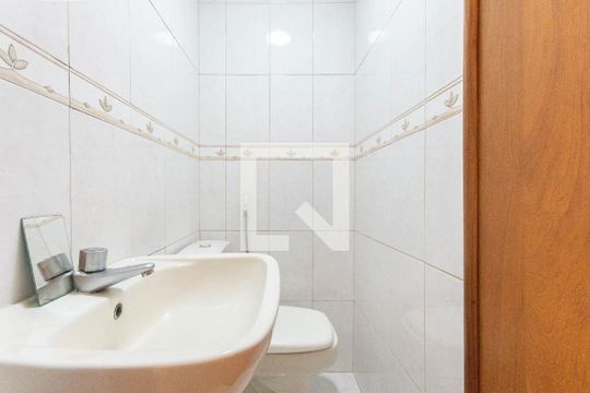 Lavabo de apartamento à venda com 3 quartos, 90m² em Rocha, Rio de Janeiro