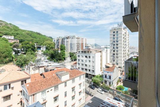 Varanda da Sala de apartamento à venda com 3 quartos, 90m² em Rocha, Rio de Janeiro