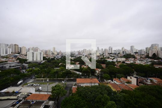 Vista Varanda da Sala de apartamento à venda com 2 quartos, 40m² em Jardim Aurelia, São Paulo