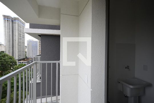 Varanda da Sala de apartamento à venda com 2 quartos, 40m² em Jardim Aurelia, São Paulo