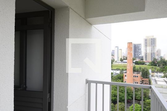 Varanda da Sala de apartamento à venda com 2 quartos, 40m² em Jardim Aurelia, São Paulo