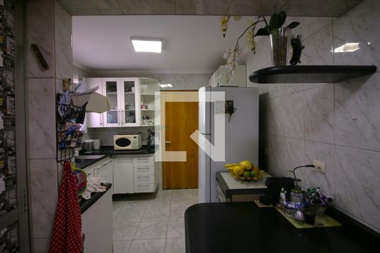 Cozinha de apartamento à venda com 3 quartos, 105m² em Indianópolis, São Paulo
