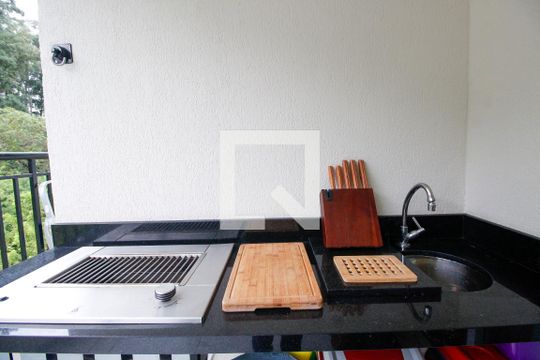 Varanda da Sala de apartamento à venda com 2 quartos, 85m² em Vila Suzana, São Paulo
