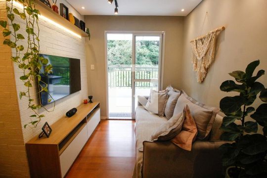 Sala de apartamento à venda com 2 quartos, 85m² em Vila Suzana, São Paulo