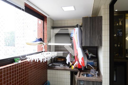 Varanda gourmet de apartamento à venda com 4 quartos, 210m² em Vila Mariana, São Paulo