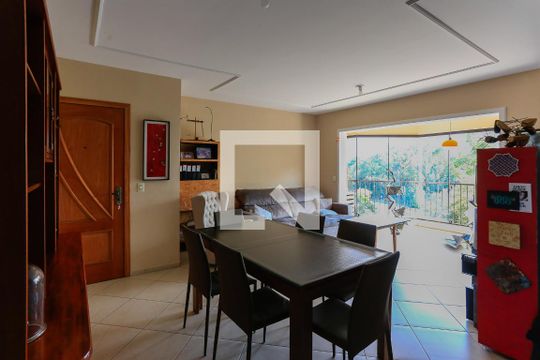Sala de Jantar de apartamento à venda com 3 quartos, 123m² em Vila Indiana, São Paulo