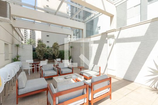 Área Comum de kitnet/studio à venda com 1 quarto, 43m² em Santo Amaro, São Paulo