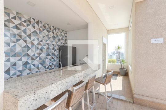 Bar da Piscina de kitnet/studio à venda com 1 quarto, 43m² em Santo Amaro, São Paulo