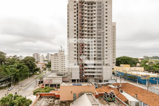 Vista da Varanda de kitnet/studio à venda com 1 quarto, 25m² em Santo Amaro, São Paulo