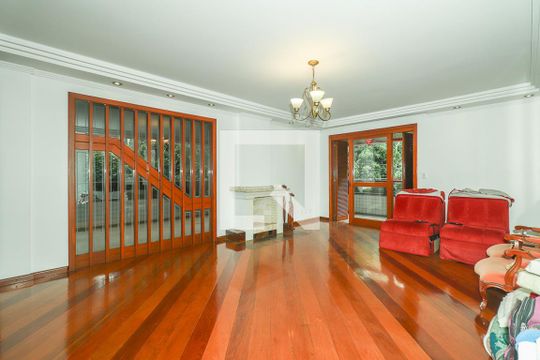 Sala de apartamento à venda com 3 quartos, 237m² em Petrópolis, Porto Alegre