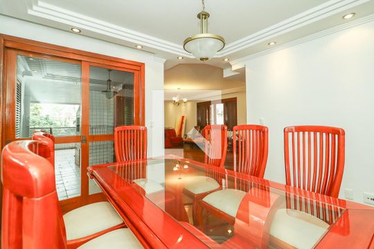 Sala de Jantar de apartamento à venda com 3 quartos, 237m² em Petrópolis, Porto Alegre
