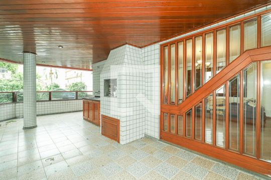Varanda da Sala de apartamento à venda com 3 quartos, 237m² em Petrópolis, Porto Alegre