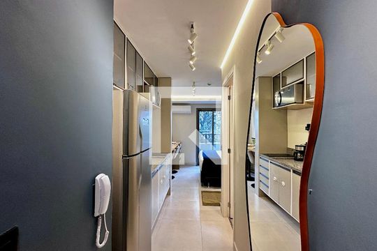 Studio de kitnet/studio para alugar com 0 quarto, 25m² em Chácara Santo Antônio (zona Sul), São Paulo