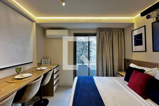 Studio de kitnet/studio para alugar com 0 quarto, 25m² em Chácara Santo Antônio (zona Sul), São Paulo
