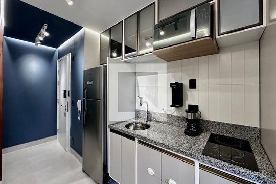Studio de kitnet/studio para alugar com 0 quarto, 25m² em Chácara Santo Antônio (zona Sul), São Paulo