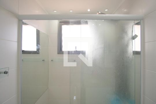 Banheiro da Suíte de apartamento à venda com 3 quartos, 80m² em Chácara Seis de Outubro, São Paulo