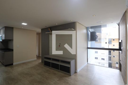 Sala de apartamento para alugar com 3 quartos, 62m² em Igara, Canoas