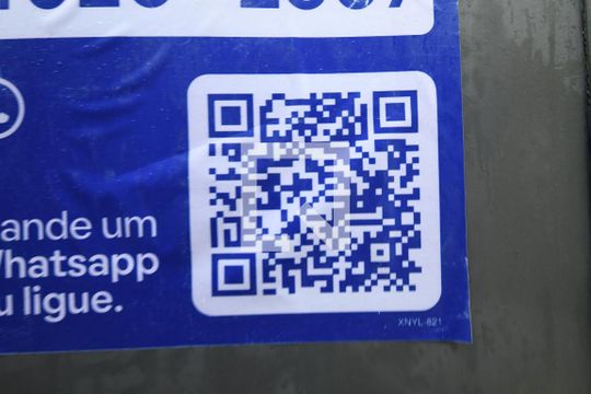 Placa QR code de casa para alugar com 2 quartos, 80m² em Vila Itália, Campinas
