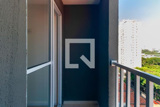 Varanda do Quarto de apartamento à venda com 1 quarto, 31m² em Vila Santa Clara, São Paulo