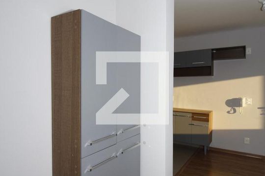 Cozinha de apartamento para alugar com 3 quartos, 57m² em Residencial Real Park Sumaré, Sumaré