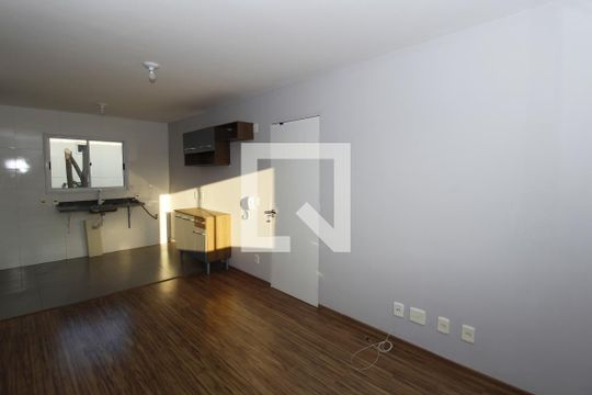 Sala de apartamento para alugar com 3 quartos, 57m² em Residencial Real Park Sumaré, Sumaré