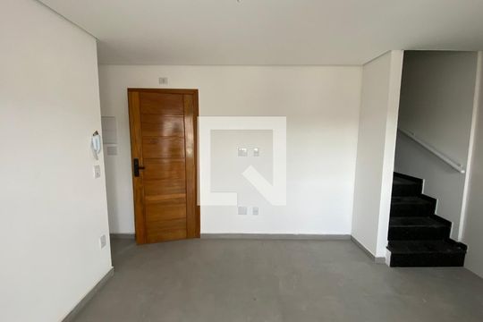 Sala  de apartamento à venda com 2 quartos, 102m² em Jardim Santo Alberto, Santo André