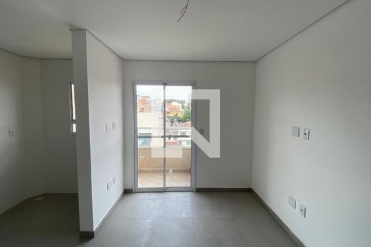 Sala  de apartamento à venda com 2 quartos, 102m² em Jardim Santo Alberto, Santo André
