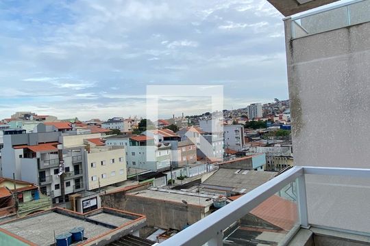 Varanda Sala  de apartamento à venda com 2 quartos, 102m² em Jardim Santo Alberto, Santo André